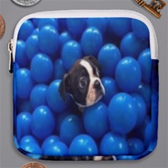 Cute Balls Puppy Mini Square Pouch