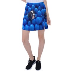 Cute Balls Puppy Tennis Skirt