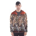 Nature With Tiger Men s Hooded Windbreaker View1