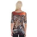 Nature With Tiger Wide Neckline Tee View2