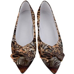 Nature With Tiger Women s Bow Heels