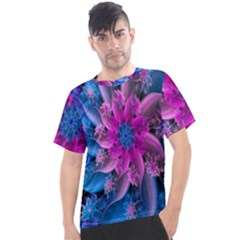 Fractal Flower Men s Sport Top