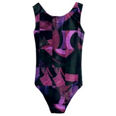 Random Design Kids  Cut-out Back One Piece Swimsuit by Sparkle