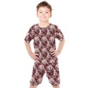 Digital Checkboard Kids  Tee and Shorts Set View1