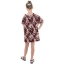 Digital Checkboard Kids  One Piece Chiffon Dress View2