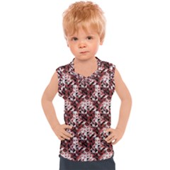 Digital Checkboard Kids  Sport Tank Top