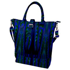 Glowleafs Buckle Top Tote Bag by Sparkle