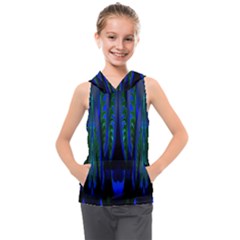 Glowleafs Kids  Sleeveless Hoodie