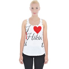 I Hiking Piece Up Tank Top by FunnyStatementsandSlogans