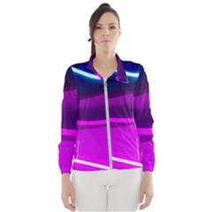 Neon Wonder  Women s Windbreaker by essentialimage