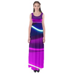 Neon Wonder  Empire Waist Maxi Dress by essentialimage