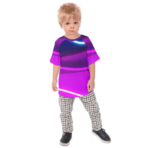 Neon Wonder  Kids  Raglan Tee by essentialimage