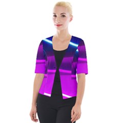 Neon Wonder  Cropped Button Cardigan by essentialimage