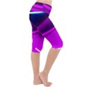 Neon Wonder  Lightweight Velour Cropped Yoga Leggings View3