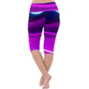 Neon Wonder  Lightweight Velour Cropped Yoga Leggings View4