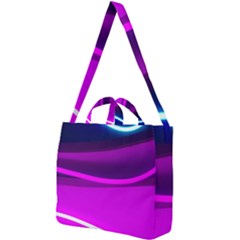 Neon Wonder  Square Shoulder Tote Bag by essentialimage