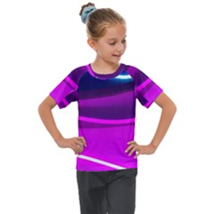 Neon Wonder  Kids  Mesh Piece Tee