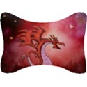 Funny Cartoon Dragon With Butterflies Seat Head Rest Cushion View1