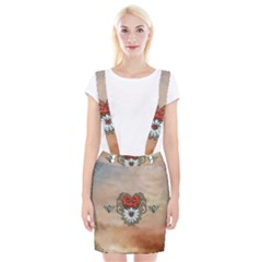 Wonderful Elegant Heart Braces Suspender Skirt by FantasyWorld7