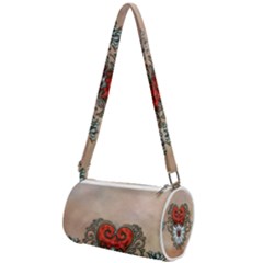 Wonderful Elegant Heart Mini Cylinder Bag