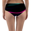 Neon Wonder Reversible Mid-Waist Bikini Bottoms View2