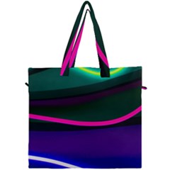 Neon Wonder Canvas Travel Bag by essentialimage