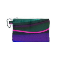 Neon Wonder Canvas Cosmetic Bag (small) by essentialimage