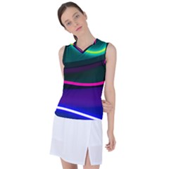 Neon Wonder Women s Sleeveless Sports Top by essentialimage