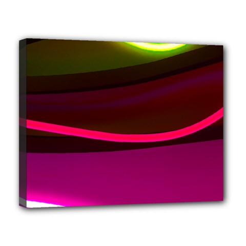 Neon Wonder Canvas 14  X 11  (stretched) by essentialimage