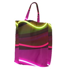 Neon Wonder Giant Grocery Tote by essentialimage