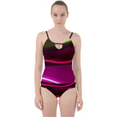 Neon Wonder Cut Out Top Tankini Set by essentialimage