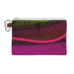 Neon Wonder Canvas Cosmetic Bag (large) by essentialimage