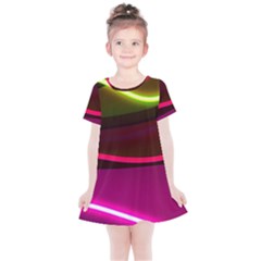 Neon Wonder Kids  Simple Cotton Dress by essentialimage