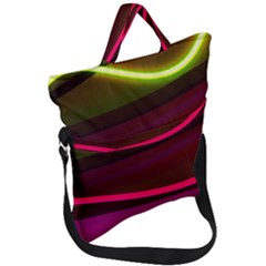 Neon Wonder Fold Over Handle Tote Bag by essentialimage