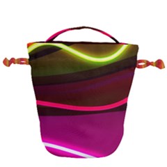 Neon Wonder Drawstring Bucket Bag by essentialimage