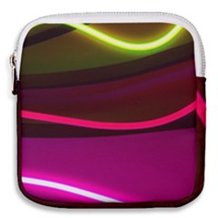 Neon Wonder Mini Square Pouch by essentialimage