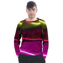 Neon Wonder Men s Long Sleeve Raglan Tee