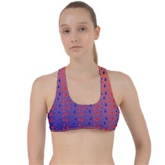 Animal Paws Criss Cross Racerback Sports Bra by Sparkle