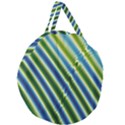 Blueglow Giant Round Zipper Tote View1