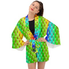 Bear Cycling Long Sleeve Kimono by Sparkle