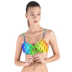 Bear Cycling Tie Up Cut Bikini Top