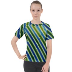 Blueglow Women s Sport Raglan Tee