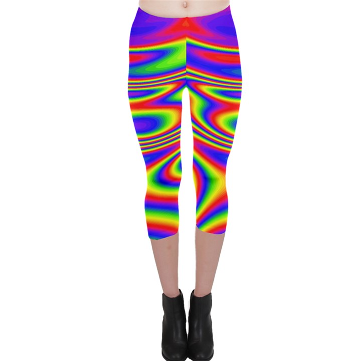 Rainbow Capri Leggings 