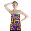 Rainbow Strapless Top View1