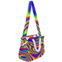 Rainbow Rope Handles Shoulder Strap Bag View2