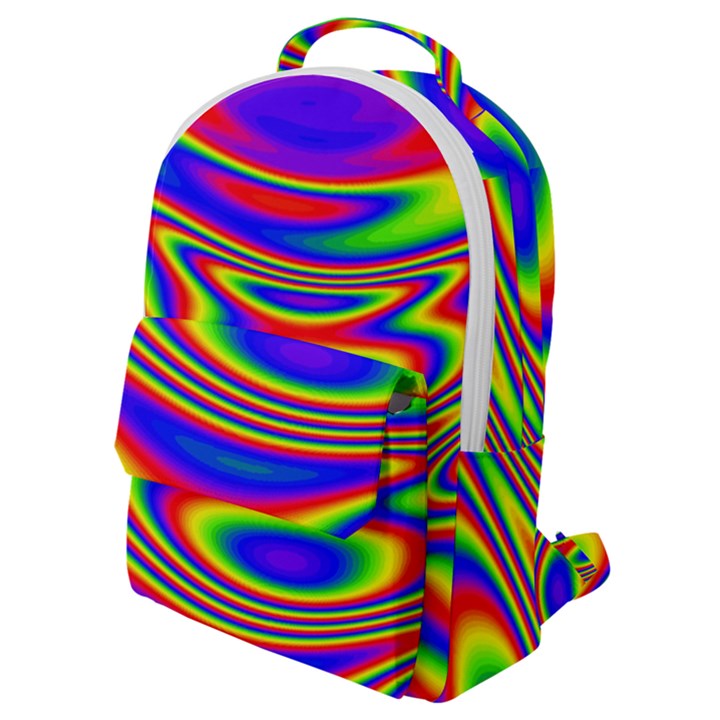 Rainbow Flap Pocket Backpack (Small)