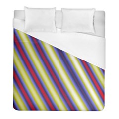 Colorful Strips Duvet Cover (full/ Double Size)