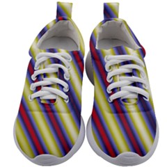 Colorful Strips Kids Athletic Shoes