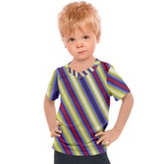 Colorful Strips Kids  Sports Tee