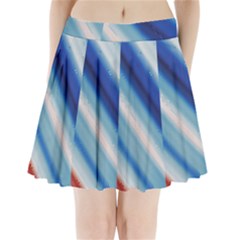 Violet Orange Pleated Mini Skirt by Sparkle